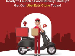 Ready to Launch a Food Delivery Startup? Get Our UberEats Clone Today!