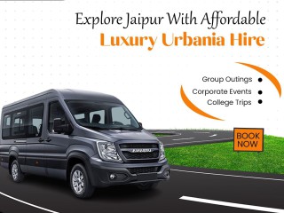 Urbania Hire Jaipur | Force Urbania on Rent Rajasthan | Wedding, Family Tour & Airport Transfer