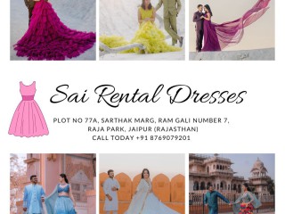 Pre Wedding Dresses On Rent In Jaipur - Sai Rental Dresses