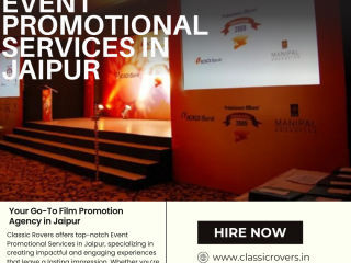 Top Film Promotion & Event Planning Services in Jaipur – Classic Rovers