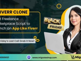 Launch Your Freelance Marketplace App with Fiverr Clone – Black Friday’s Last Call!