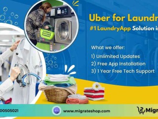 Launch Your Own Laundry App Like Uber with Migrateshop