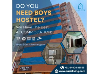 Best Boys Hostel Near Allen Landmark city Kunhari Kota