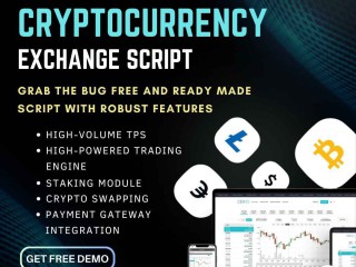 Crypto Exchange Script - Get Your crypto trading Script at Low Cost