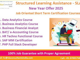 Data Analyst Training Course in Delhi, 110087 - "New Year Offer 2025" Free Python, by [ SLA Consultants India]