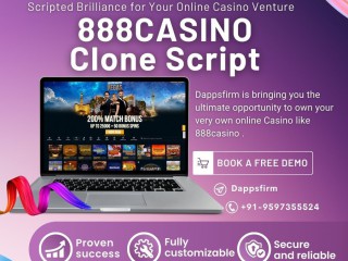 Launch Your Own Online Casino with 888casino Clone Script – Fast & Cost-Effective!