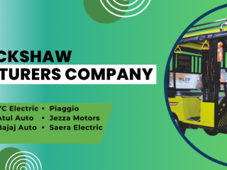 Top 10 E Rickshaw Manufacturers Company in India